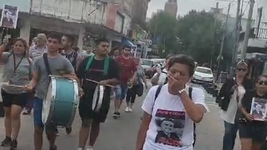 DOLOR Y JUSTICIA: Familiares y amigos de Álvaro se movilizan en pedido de justicia.
