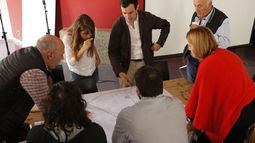 La reunión se realizó en el Centro Cultural Federal..