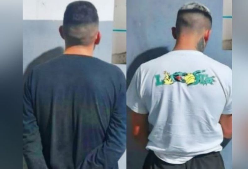 Los detenidos tienen 21 y 27 años y fueron trasladados a una unidad carcelaria del norte de la Provincia de Buenos Aires.&nbsp;