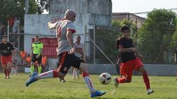Procopio prepara el remate que se convertirá en el 2-0 de Atlético. .