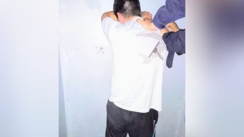 El detenido tiene 30 años y es oriundo del centro de Pilar. Foto @juancaimpacto.