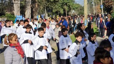 La procesión por San Cayetano en Del Viso comenzará a las 15.