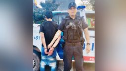 Sobre el sujeto pesaban dos pedidos de captura por distintos delitos. Sobre el sujeto pesaban dos pedidos de captura por distintos delitos.