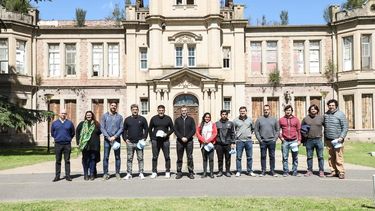 RECORRIDAS. Achával encabeza reuniones sectoriales en el predio del Pellegrini. &nbsp;