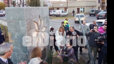 Inauguran un nuevo espacio verde en el centro