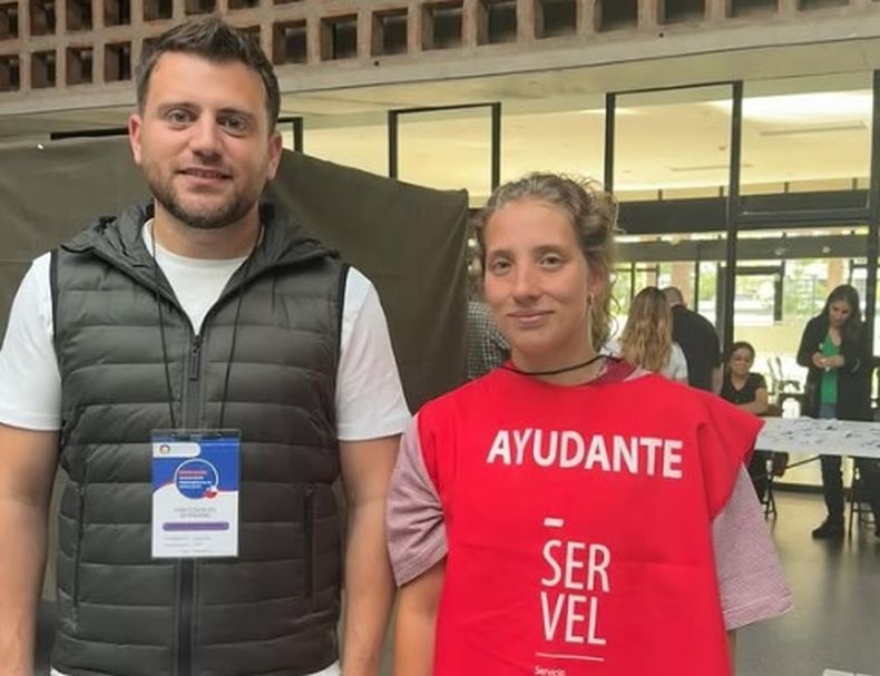 Iván Giordano formó parte de una comitiva internacional en Santiago de Chile.