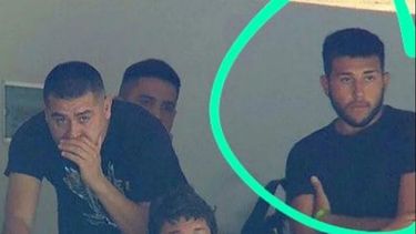PALCO. Agustín Riquelme volvió recientemente del exterior y estuvo en Boca el último domingo..