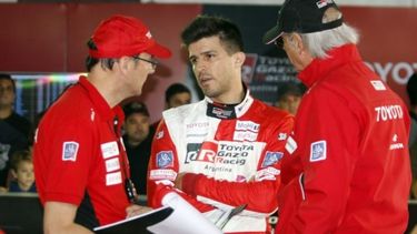 RECUPERAR. Rossi confía en el rendimiento del Corolla para reponerse tras el abandono en Mendoza..