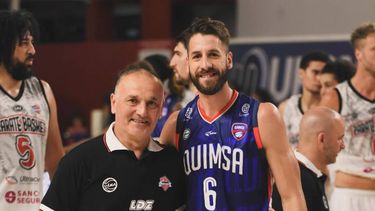 Patricio Tabarez y el recuerdo de su encuentro con Marcelo Asturiano en la Liga Nacional de Básquet.