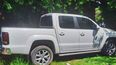 La camioneta hallada en la vivienda allanada había sido robada en Escobar a principios de este año.  La camioneta hallada en la vivienda allanada había sido robada en Escobar a principios de este año.