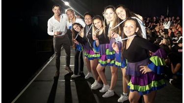 ORO. Las chicas de Mix Latino, que ganaron en la divisional Elite..