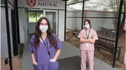 HOSPITAL SOLIDARIO. Fue clave durante la primera ola de la pandemia..