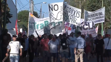 La protesta tiene lugar en 197 y Panamericana.&nbsp;