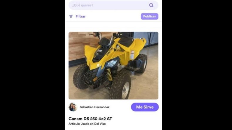 La app conecta a usuarios que tengan ganas de trocar productos a unos 100 km. a la redonda. .