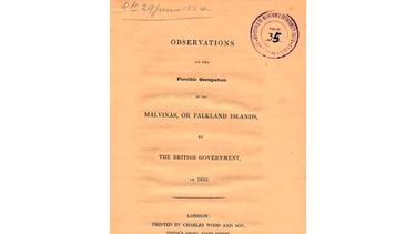 malvinas: el primer reclamo de soberania ocurrio poco tiempo despues de la ocupacion