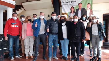 Los precandidatos de Sumemos Pilar..