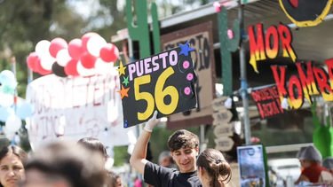 PUESTOS ESCOLARES. Este año son más de 80 bajo el lema de la identidad. &nbsp;