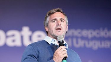 DEBATE. Federico Achával fue uno de los oradores en la cumbre del peronismo.