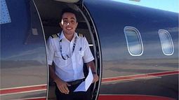PILOTO. Mariano La Torre, de 36 años, internado en el Austral.(Foto. ahoracasilda.com.ar).