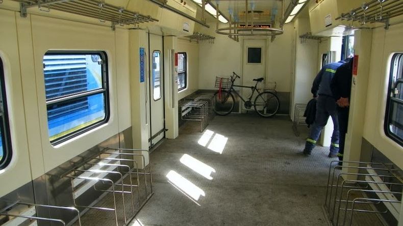 Foto: Daniel Virué / Presidente Derqui en Tren..