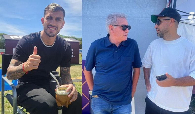 Leandro Paredes lleg a Pilar desde Paraguay con la Scaloneta para disfrutar la Copa Potrero