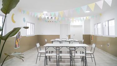 ABRIGO. Parte de los nuevos espacios inaugurados.