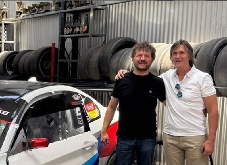EN EL TALLER. Videle y Dose correrán con una cupé Datsun Z 240.