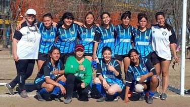 A LA FELIZ. Las chicas de Secundaria 25 que ganaron en Luján..
