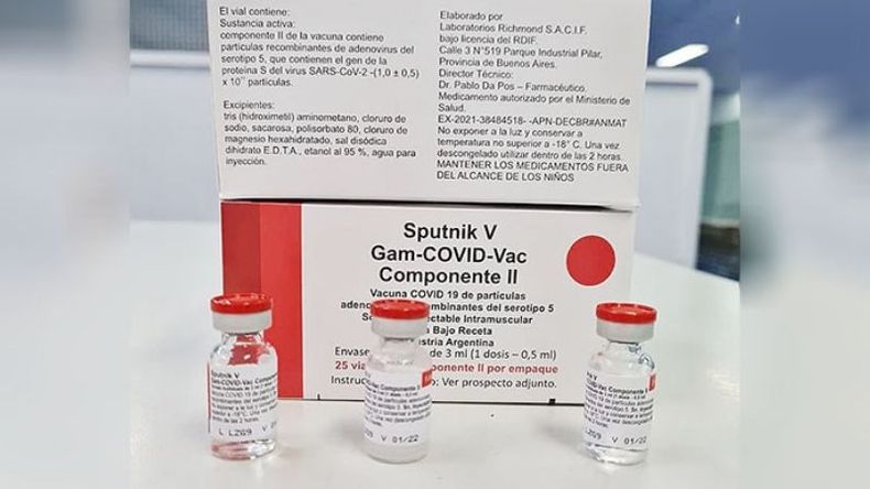 HECHA EN PILAR. Muestra de unos de los lotes producidos por Richmond..
