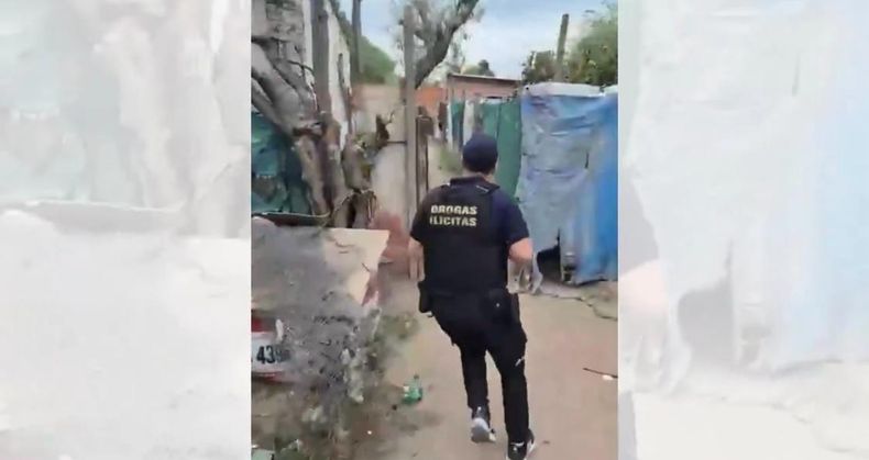 ALLANAMIENTOS. Se llevaron a cabo en el barrio Santa María.