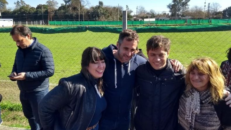 Kicillof, con Achával y Portos..