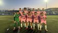 ONCE INICIAL. El equipo de Real Pilar que el sábado por la noche jugó en Libertad.