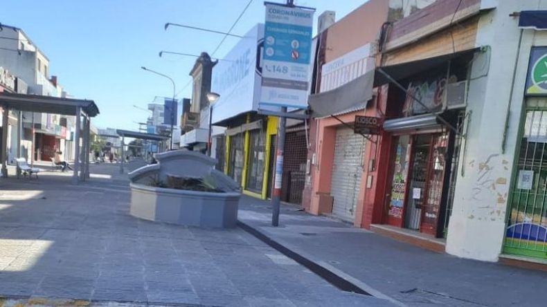Las ventas cayeron un 28,17% durante el mes de enero en el centro de Pilar.&nbsp;