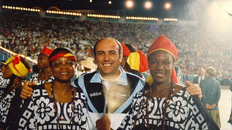 Atlanta 96, en la ceremonia de apertura..