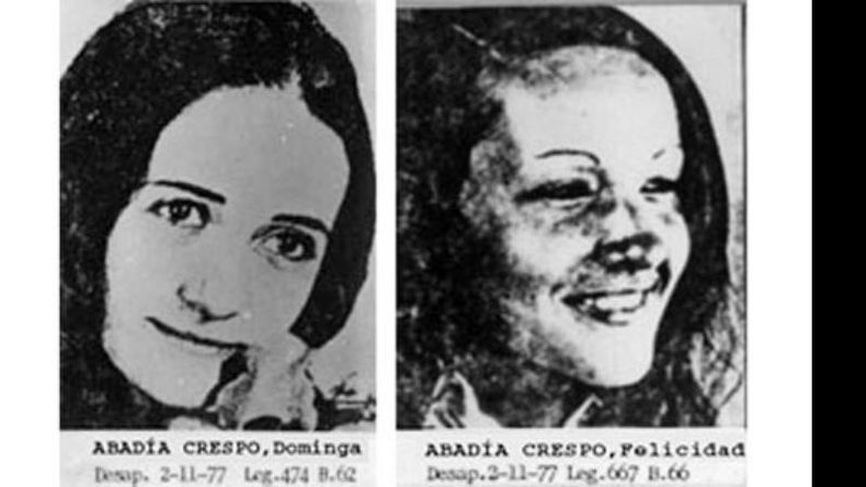 Las hermanas Abadía Crespo, de 25 y 27 años, fueron secuestradas en Del Viso..