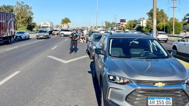 Los accidentes complicaron el tránsito en Panamericana en ambos sentidos esta mañana. Foto ilustrativa.&nbsp;