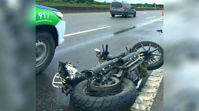63% de los accidentes son protagonizados por motos. .