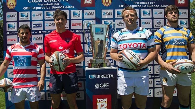 Passerotti (izq) con los otros contendientes a la copa..