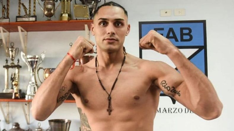PREPARADO. Yamil está listo para la pelea del sábado que viene..