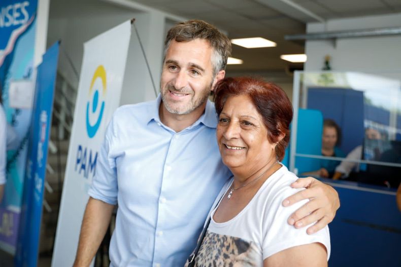 Federico Achával acompañó a los nuevos jubilados.&nbsp;