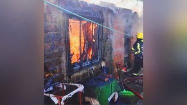 El incendio se habría originado por un cortocircuito.&nbsp;