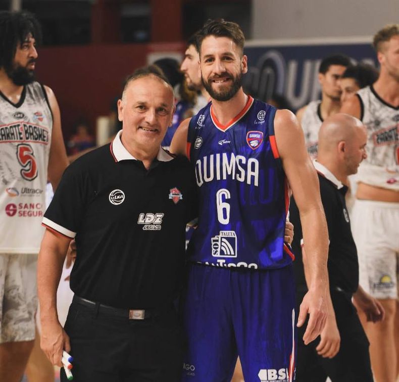 Patricio Tabarez y el recuerdo de su encuentro con Marcelo Asturiano en la Liga Nacional de Básquet.
