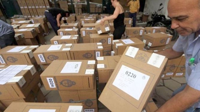 URNAS. Ayer se terminó el escrutinio definitivo en la Provincia..