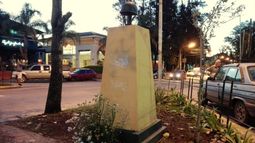 Así luce el monumento ahora..