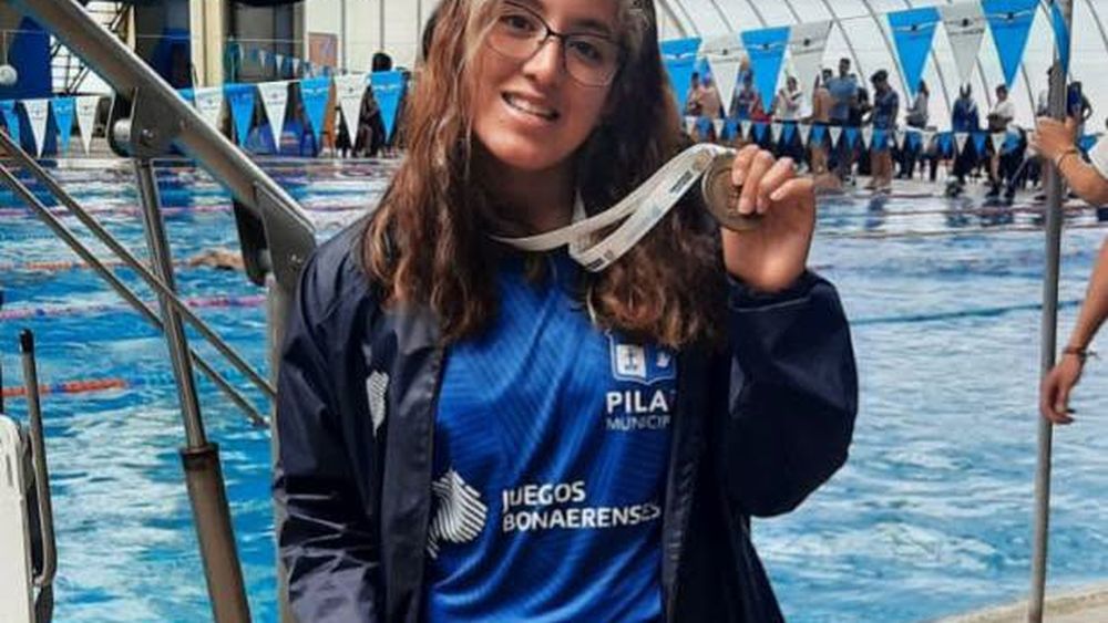 Luján Gómez, Medalla de Oro Natación PCD.