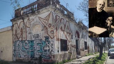 SIN OCHAVA. La propiedad ubicada en Dr. Muñiz y Colón, Luján, donde vivió Florentino Ameghino.