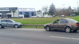 Motociclista en contramano generó accidente en Panamericana