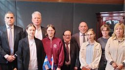 INTERNACIONAL. Los directivos de SCIPA con representantes de Rusia. INTERNACIONAL. Los directivos de SCIPA con representantes de Rusia.