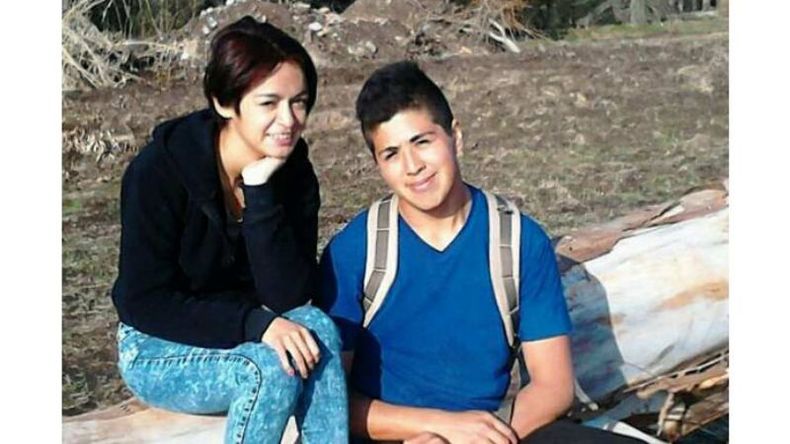 VÍCTIMAS. Juan y Leonela Ruíz Díaz murieron en el acto tras el choque..