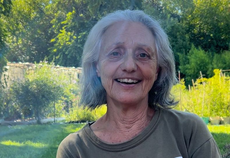 CON LA GUARDIA ALTA: La referente de la Reserva Natural Graciela Capodoglio en pie de lucha contra el DNU.&nbsp;